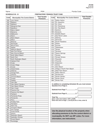 Form DR-908 Insurance Premium Taxes and Fees Return - Florida, Page 8