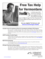 Instructions for Form IN-111 Vermont Income Tax Return - Virginia, Page 2