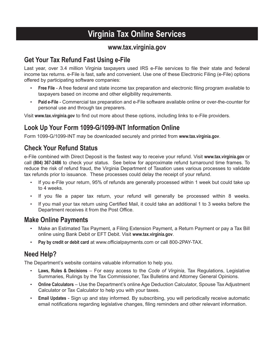 Instructions for Form 763 Nonresident Individual Income Tax Return - Virginia, Page 4