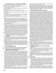 Instructions for Form F-1 Franchise Tax Return - Hawaii, Page 2