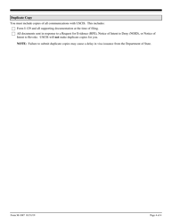 USCIS Form M-1087 Optional Checklist for Form I-129 H-2b Filings, Page 4