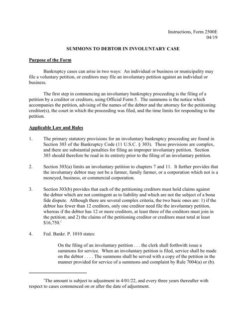 Form B2500E  Printable Pdf