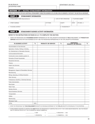Form PA-100 Pa Enterprise Registration Form - Pennsylvania, Page 11