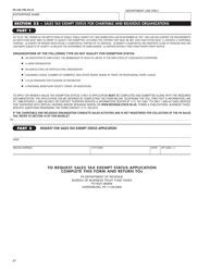 Form PA-100 Pa Enterprise Registration Form - Pennsylvania, Page 18