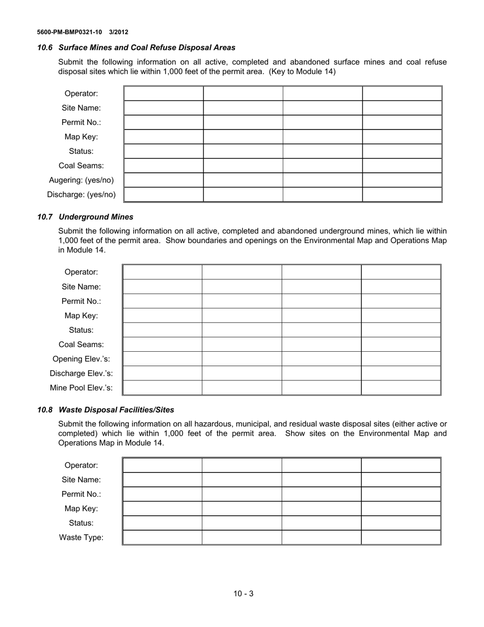 Form 5600-PM-BMP0321-10 Module 10: Geology Information - Pennsylvania, Page 3
