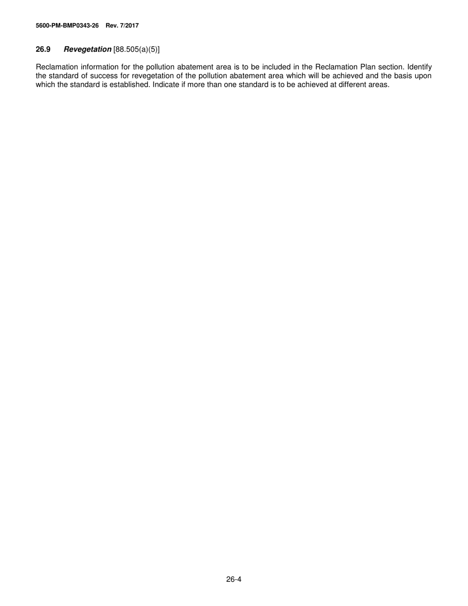 Form 5600-PM-BMP0343-26 Module 26: Remining of Areas With Pre-existing Pollutional Discharges - Pennsylvania, Page 4