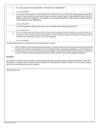 DHEC Form 0488 Erosion Control - South Carolina, Page 4