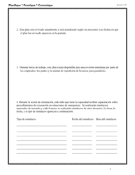 DSS Formulario 2974 SPA Modelo De Un Plan De Emergencia Para Programas De Cuidado Infantil - South Carolina (Spanish), Page 7