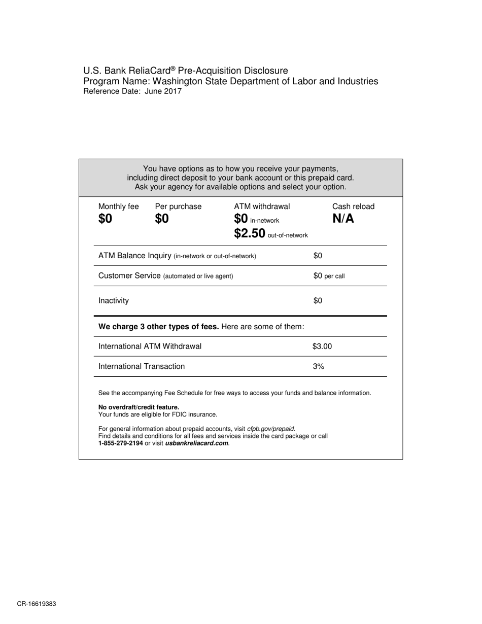 Form F120-211-000 Payment Method Authorization Form - Washington, Page 3