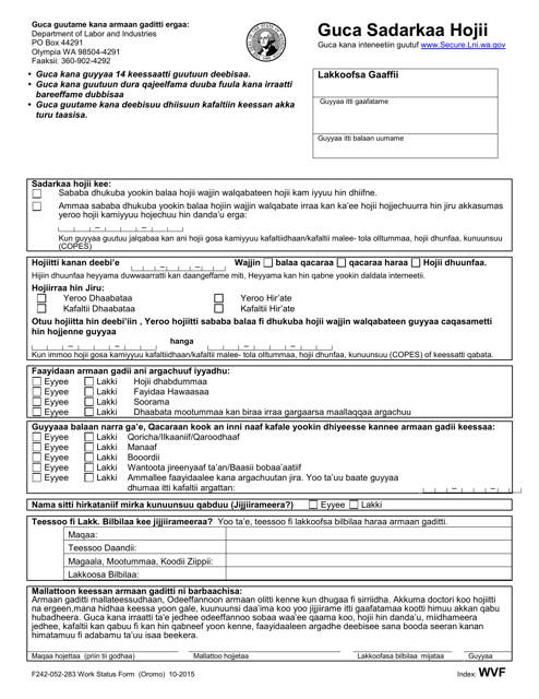 Form F242-052-283  Printable Pdf