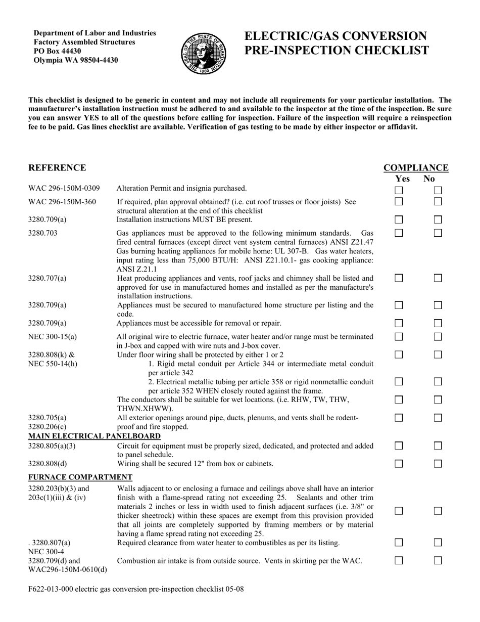 Form F622-013-000 - Fill Out, Sign Online and Download Printable PDF ...