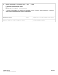 DSHS Form 14-144A Medical Disability Decision - Washington (Somali), Page 6