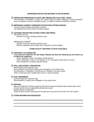 &quot;Ust Operations Inspection Checklist&quot; - Tennessee, Page 3
