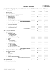 Form HF-0004 Certificate of Need Application - Tennessee, Page 17