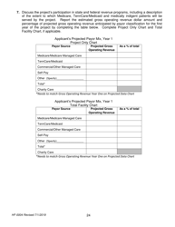 Form HF-0004 Certificate of Need Application - Tennessee, Page 24