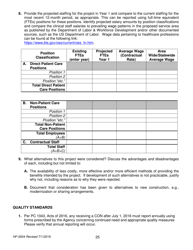 Form HF-0004 Certificate of Need Application - Tennessee, Page 25