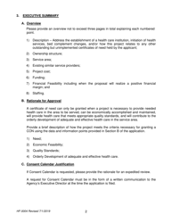 Form HF-0004 Certificate of Need Application - Tennessee, Page 2
