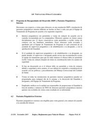 Formulario I-218 Tdcj Plan Visita De Ofensor Afidavit Nino No Victima - Texas (Spanish), Page 19