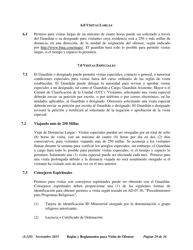Formulario I-218 Tdcj Plan Visita De Ofensor Afidavit Nino No Victima - Texas (Spanish), Page 29