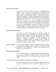 Formulario I-218 Tdcj Plan Visita De Ofensor Afidavit Nino No Victima - Texas (Spanish), Page 5