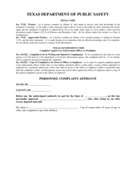 Form OIG-11 Complaint Packet - Over 18 - Texas, Page 2