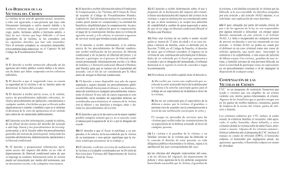 Formulario VESS-1S Ayuda Para Las Victimas De Crimenes Y Las Familias En Texas - Texas (Spanish), Page 2