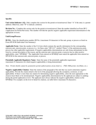 Form TCEQ-10017 (OP-REQ2) Negative Applicable Requirement Determinations - Texas, Page 2