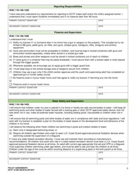 DCYF Form 10-290 Policy Agreements - Washington, Page 3