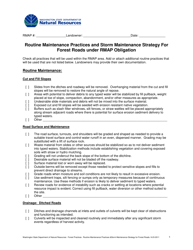 Document preview: Routine Maintenance Practices and Storm Maintenance Strategy for Forest Roads Under Rmap Obligation - Washington
