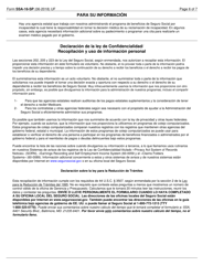Formulario SSA-16-SP Solicitud Para Beneficios De Seguro Por Incapacidad (Spanish), Page 6