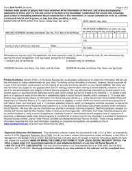 Form SSA-754-F5 Statement of Marital Relationship (By One of the Parties), Page 5