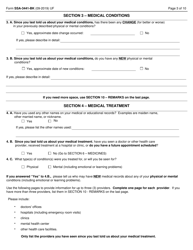 Form SSA-3441-BK Disability Report &quot; Appeal, Page 3