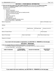 Form SSA-3441-BK Disability Report &quot; Appeal, Page 7