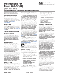 Instructions for IRS Form 706-GS(D) Generation-Skipping Transfer Tax Return for Distributions