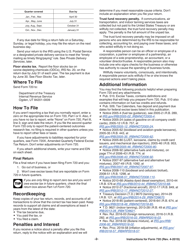 Instructions for IRS Form 720 Quarterly Federal Excise Tax Return, Page 2
