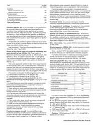 Instructions for IRS Form 720 Quarterly Federal Excise Tax Return, Page 6