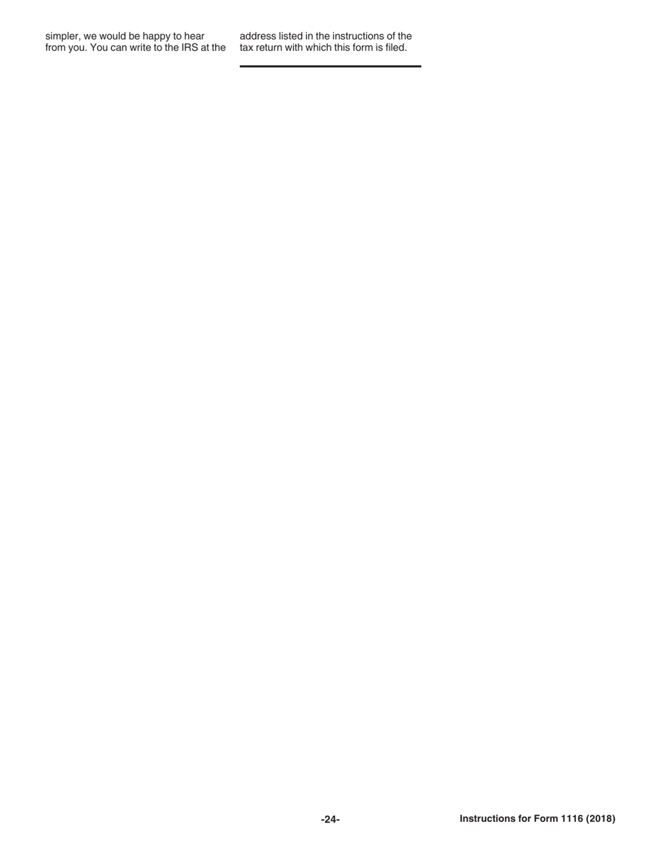 Instructions for IRS Form 1116 Foreign Tax Credit (Individual, Estate, or Trust), Page 24