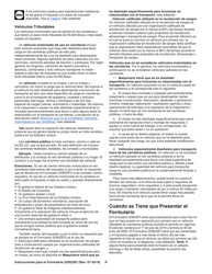 Instrucciones para IRS Formulario 2290(SP) Declaracion Del Impuesto Sobre El Uso De Vehiculos Pesados En Las Carreteras (Spanish), Page 5