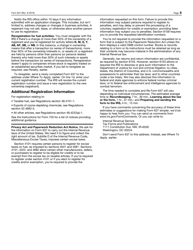IRS Form 637 Application for Registration (For Certain Excise Tax Activities), Page 6