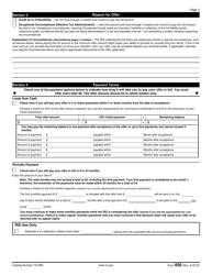 IRS Form 656 Offer in Compromise, Page 4