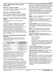 IRS Formulario 433-H (SP) Solicitud De Plan De Pagos a Plazos Y Declaracion De Ingresos Y Gastos (Spanish), Page 8