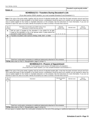 IRS Form 706 United States Estate (And Generation-Skipping Transfer) Tax Return, Page 15