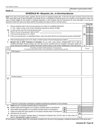IRS Form 706 United States Estate (And Generation-Skipping Transfer) Tax Return, Page 20