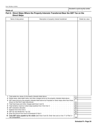 IRS Form 706 United States Estate (And Generation-Skipping Transfer) Tax Return, Page 24