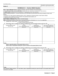 IRS Form 706 United States Estate (And Generation-Skipping Transfer) Tax Return, Page 6