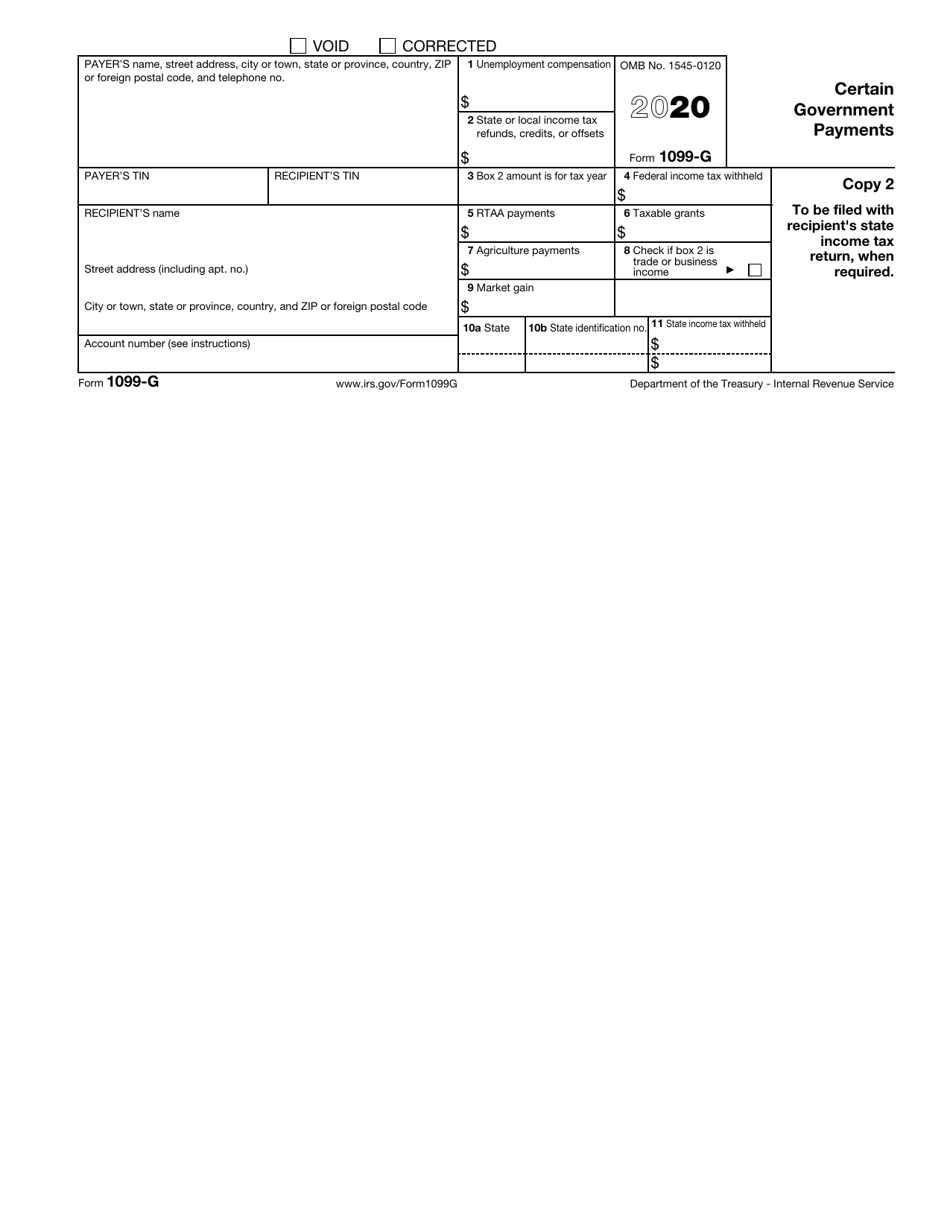 IRS Form 1099-G Certain Government Payments, Page 6