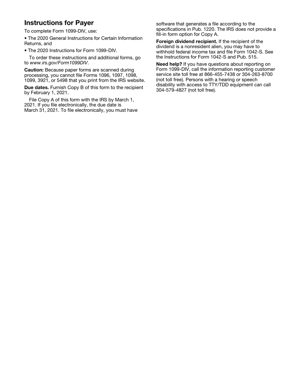 IRS Form 1099-DIV Dividends and Distributions, Page 8