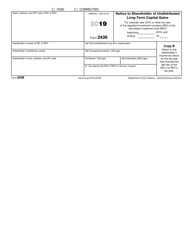 IRS Form 2349 Notice to Shareholder of Undistributed Long-Term Capital Gains, Page 3