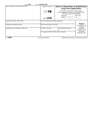 IRS Form 2349 Notice to Shareholder of Undistributed Long-Term Capital Gains, Page 7