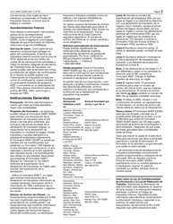 IRS Formulario 4506T-EZ(SP) Formulario Abreviado De Solicitud De Transcripcion De La Declaracion De Impuestos Individual (Spanish), Page 2